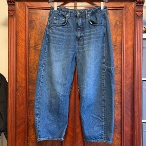 Rag & Bone Barrel Heavy Denim Jeans